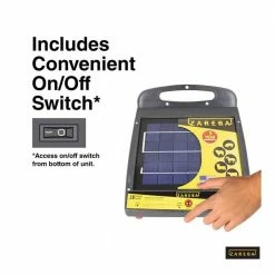 Flash Sale 🎉 Zareba 15-Mile Solar Low Impedance Fence Charger 🔔 -Outlet Fencing Store 0014090 4