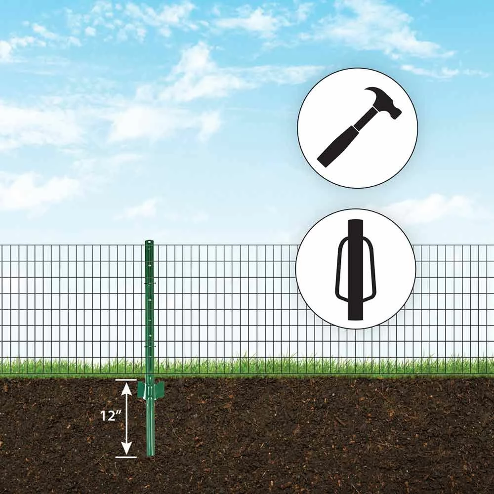 Discount 😍 Garden Zone Garden Craft Light Duty U Post ⭐ 6 Discount 😍 Garden Zone Garden Craft Light Duty U Post ⭐ - Image 4