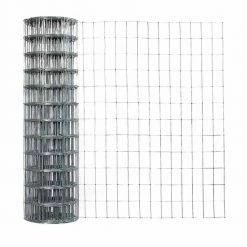 Best Sale 👍 Garden Zone Garden Craft Economy Galvanized Fence 36 In. X 50 Ft. 16 Ga. ⭐
