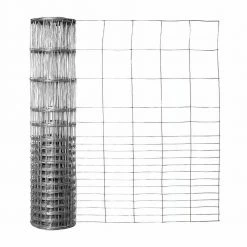Hot Sale 🔔 Garden Zone Garden Craft Galvanized Rabbit Guard 28 In. X 50 Ft. 👏