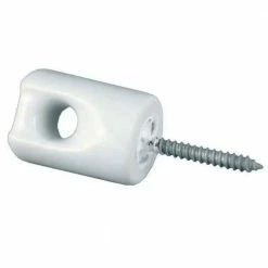 Deals 🎉 Zareba Small Ceramic Lag Screw Insulator 🔔