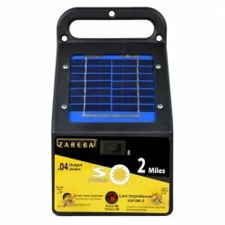 New 🛒 Zareba 2 Mile Solar Fence Low Impendance Charger ✔️