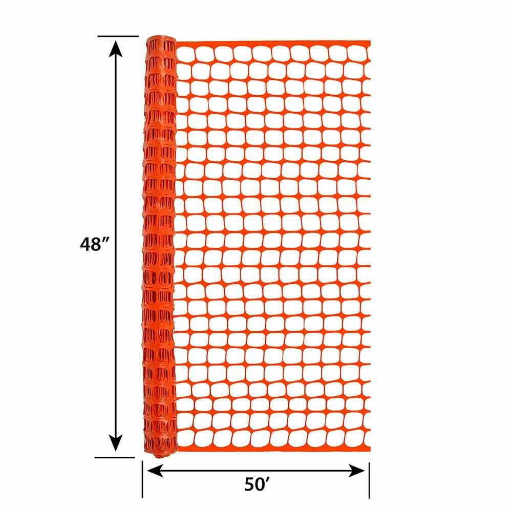 Best Pirce ๐ Garden Zone Orange Plastic Snow Fence ๐ 3 Best Pirce ๐ Garden Zone Orange Plastic Snow Fence ๐ - Image 2