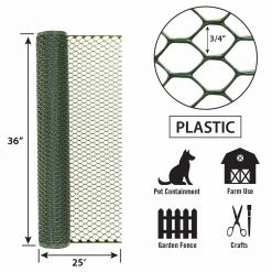 Best reviews of 🥰 Garden Zone 3/4 In. Green Plastic Poultry Fence 👍 7 Best reviews of 🥰 Garden Zone 3/4 In. Green Plastic Poultry Fence 👍 -Outlet Fencing Store 7397356 new 3
