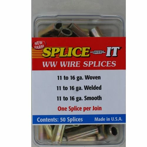 Flash Sale โ New Farm Splice-It 11 Ga. - 16 Ga. Fence Wire Splices 50 Ct. ๐ 3 Flash Sale โ New Farm Splice-It 11 Ga. - 16 Ga. Fence Wire Splices 50 Ct. ๐