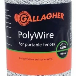 Cheapest 🎉 Gallagher Electric Fence PolyWire 656 Ft. 👍