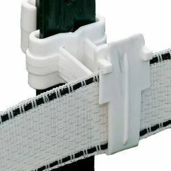 New 🔥 Zareba White Poly Tape T-post Insulator 25 Pk. 💯