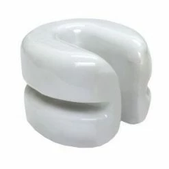 Brand new ⭐ Zareba Ceramic Corner Post Insulator - Heavy Duty U-Shaped 🧨